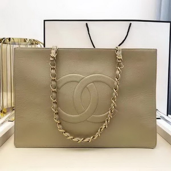【原版皮】香奈儿/Chanel 大Logo全皮购物包,实用型设计理念,进口小牛皮,大容量,日常上班A4文件妥妥的,大小正好款式也不挑服装 ,休闲,裙装都可轻松驾驭,款号: AS1943
