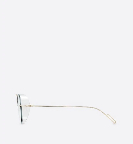DiorChroma1 Light Blue Pilot Sunglasses