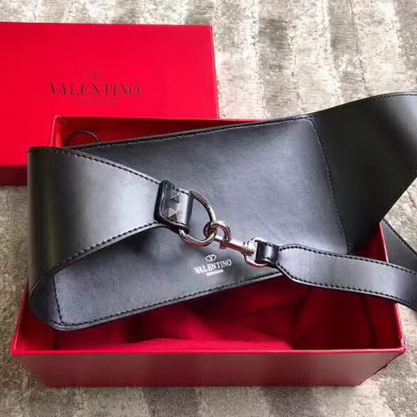 【原版皮】华伦天奴/Valentino 腰包,采用进口南非皮精心裁制而成,涂鸦大logo,简易设计,容量大,男生女生都可以用哦,款号:0056