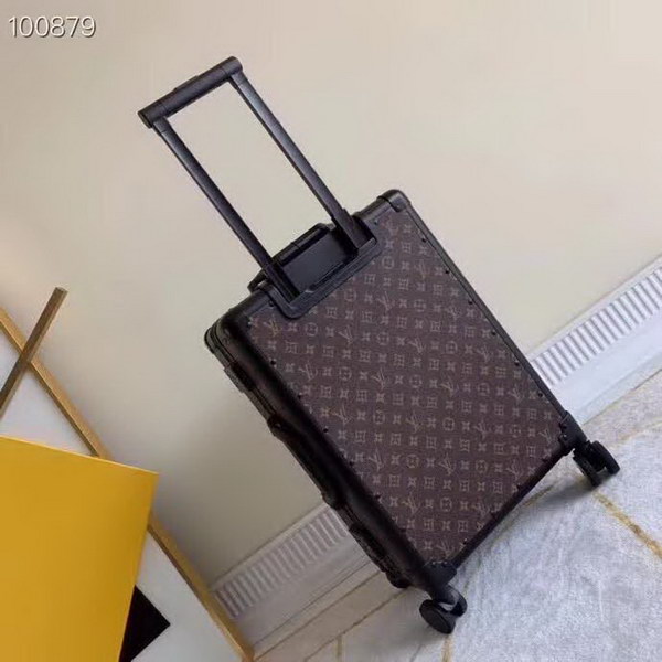 路易威登/LV 旅行箱,釆用高端PVC面料,耐磨,高档大气的LOGO,独特设计理念,趣味横生,时尚潮流,复古风格与完美工艺,二者结合