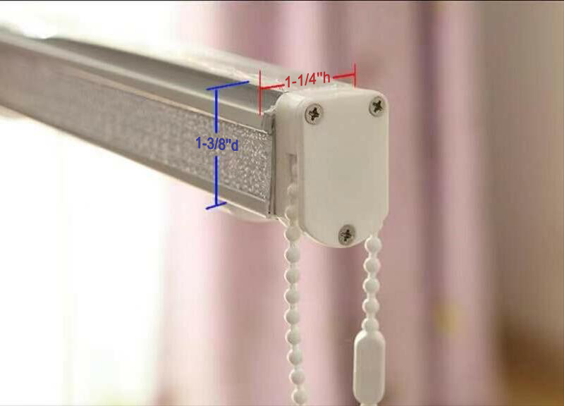 Polyester Linen Roman Shade In Green