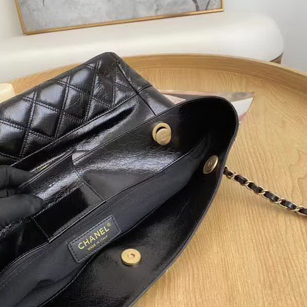 【原版皮】香奈儿/Chanel 购物袋,明星贵妇们的最佳新宠,小香棱格概念,皮链袋,双C标志,一眼钟情,采用进口小羊皮,柔软细腻,皮质独特,纹络更显高档质感,款号:57030