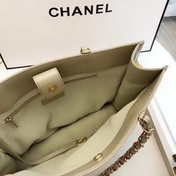 【原版皮】香奈儿/Chanel 大Logo全皮购物包,实用型设计理念,进口小牛皮,大容量,日常上班A4文件妥妥的,大小正好款式也不挑服装 ,休闲,裙装都可轻松驾驭,款号: AS1943