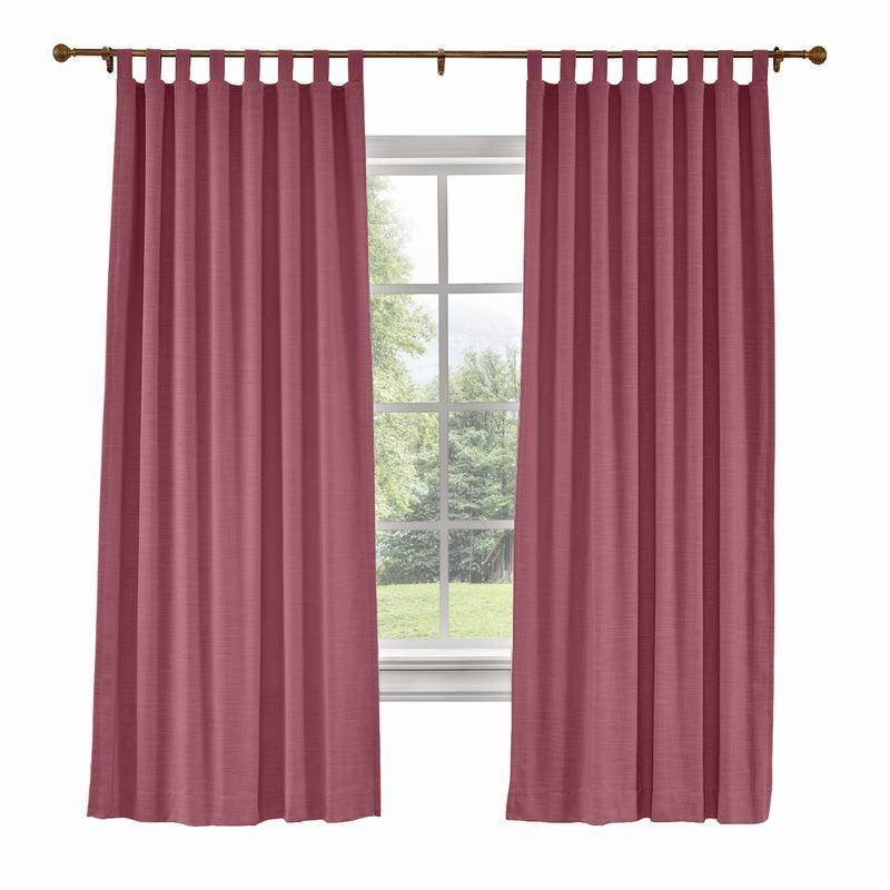 LIZ Polyester Linen Curtain Drapery Custom
