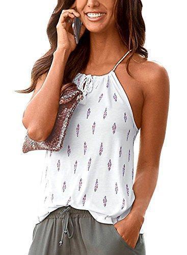 Floral Spaghetti Strap Tank Top