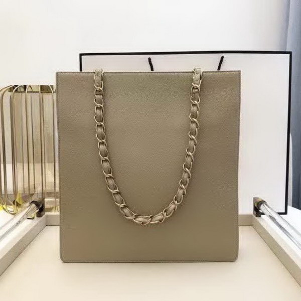 【原版皮】香奈儿/Chanel 大Logo全皮购物包,实用型设计理念,进口小牛皮,大容量,日常上班A4文件妥妥的,大小正好款式也不挑服装 ,休闲,裙装都可轻松驾驭,款号: AS1945