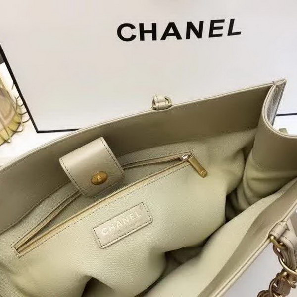 【原版皮】香奈儿/Chanel 大Logo全皮购物包,实用型设计理念,进口小牛皮,大容量,日常上班A4文件妥妥的,大小正好款式也不挑服装 ,休闲,裙装都可轻松驾驭,款号: AS1943