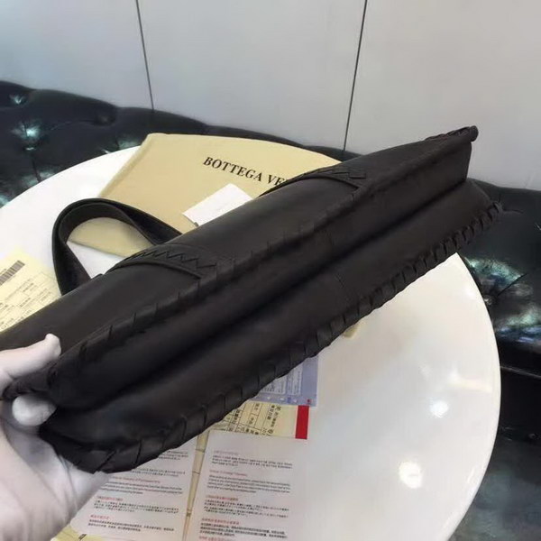 【原版皮】宝缇嘉/BV 男士公文包,采用蜡胎牛皮精心裁制而成,质地轻盈,空间充裕,携带方便,款号:80188802