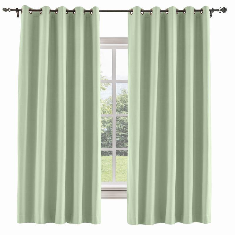 CAPRI Cotton Linen Polyester Curtain Drapery Custom