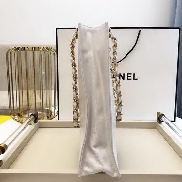 【原版皮】香奈儿/Chanel 大Logo全皮购物包,实用型设计理念,进口小牛皮,大容量,日常上班A4文件妥妥的,大小正好款式也不挑服装 ,休闲,裙装都可轻松驾驭,款号: AS1945