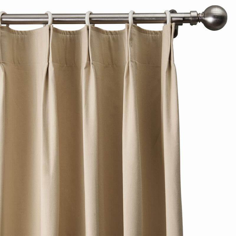 LIZ Polyester Linen Curtain Drapery Custom