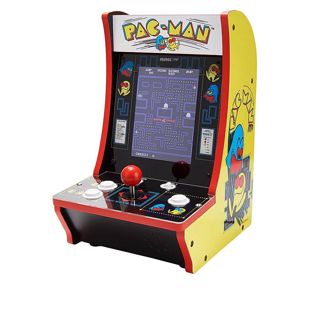 Arcade1Up 2 Game Countercade Tabletop Arcade Machine ,Pac-Man