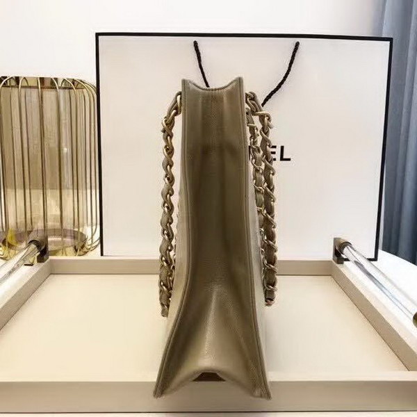 【原版皮】香奈儿/Chanel 大Logo全皮购物包,实用型设计理念,进口小牛皮,大容量,日常上班A4文件妥妥的,大小正好款式也不挑服装 ,休闲,裙装都可轻松驾驭,款号: AS1943
