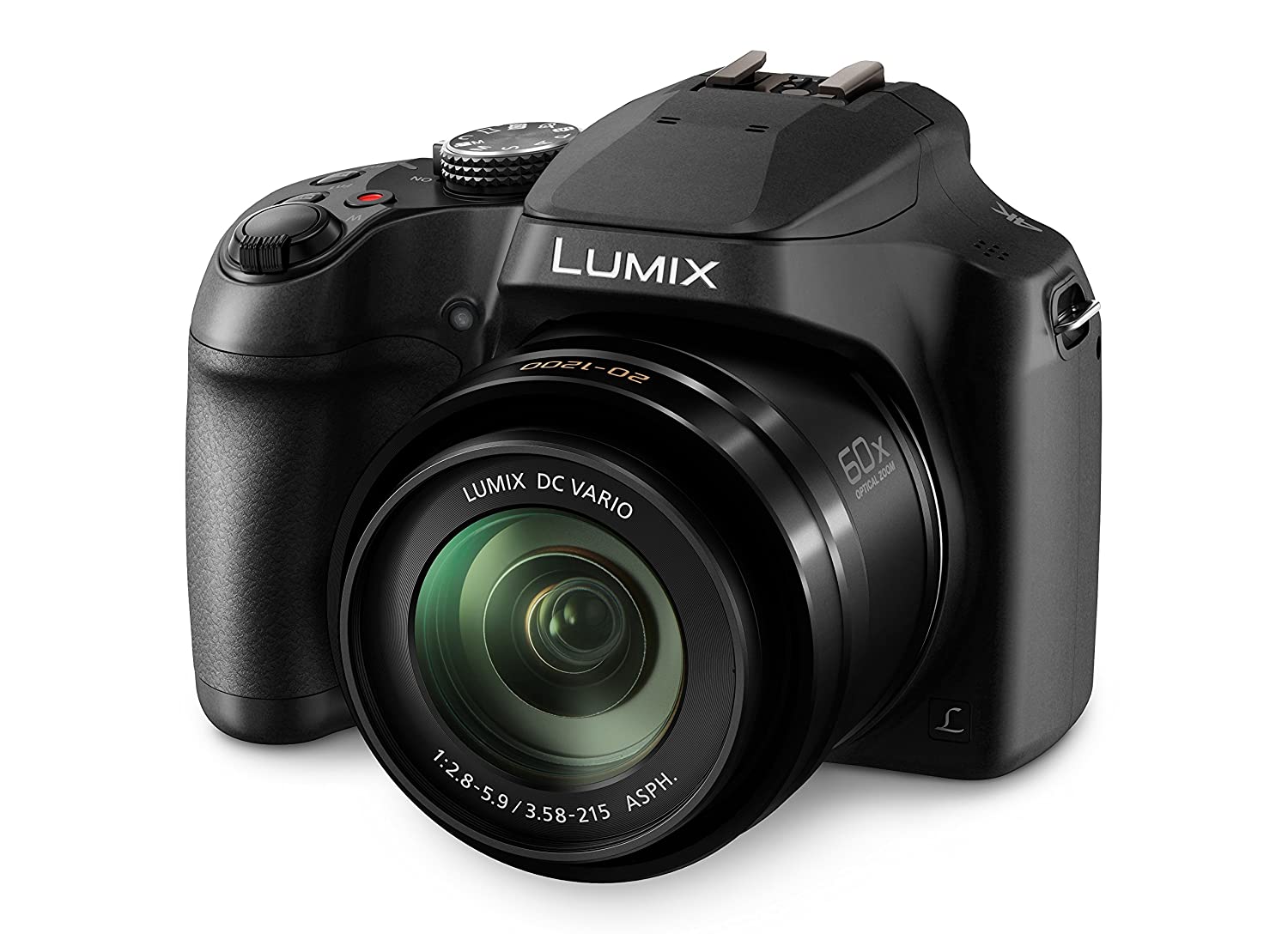 Copy Panasonic Lumix DC FZ82 Appareils Photo Numériques (18 Megapixel, 20mm Grand angle, 60x opt. Zoom, enregistrement vidéo 4K30p, AF à contraste hybride)