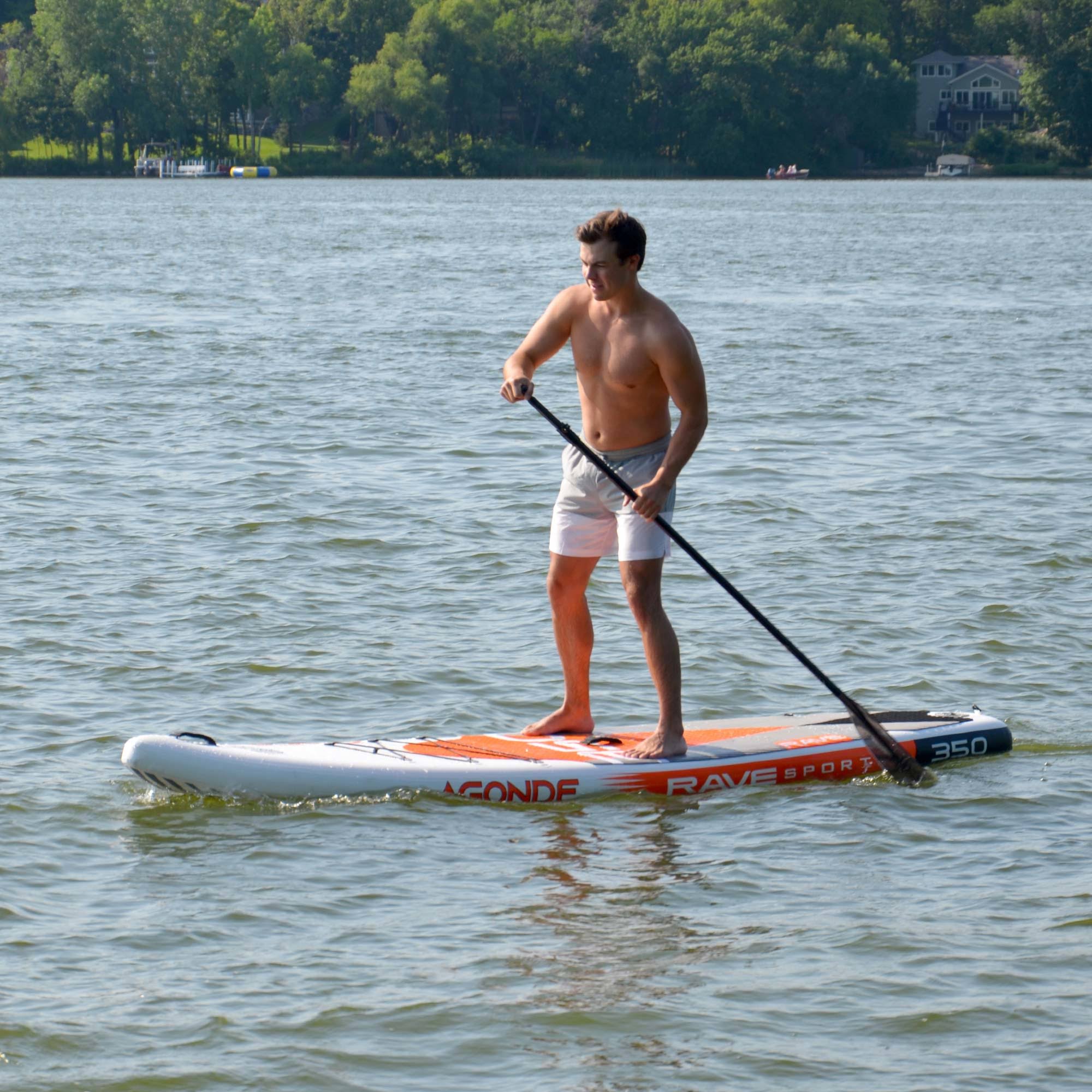 Rave Agonde Inflatable Paddleboard, Mesabi Orange