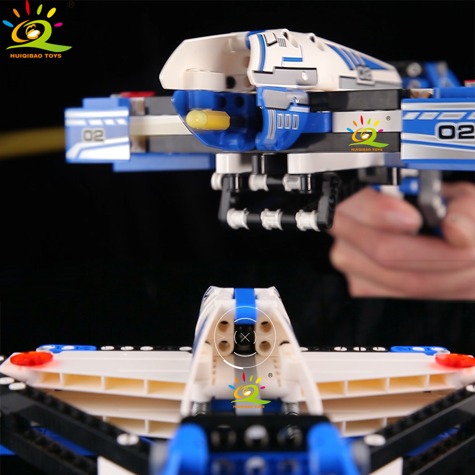 322pcs Crossbow Pistol Building Blocks Compatible legoingly Technic Weapon Gun Bricks Educational Shooting Toys for children boy