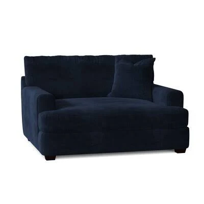 Dezirae Armchair Body Fabric: Empire Indigo