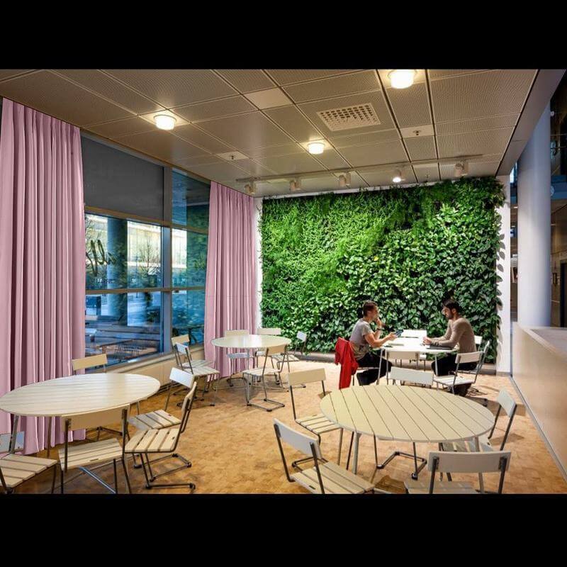 【Custom】EDOARDO Indoor Solid Blackout Curtain Panel Drape, 13 Colors