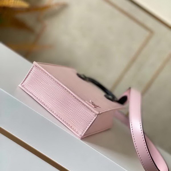 【原版皮】路易威登/LV Petit  Sac Plat手袋, Epi皮革浓缩经典设计,轻盈而充裕的构型可容纳手机等日常所需,可拆卸肩带实现手提,肩背和斜挎选择,款号:M69575