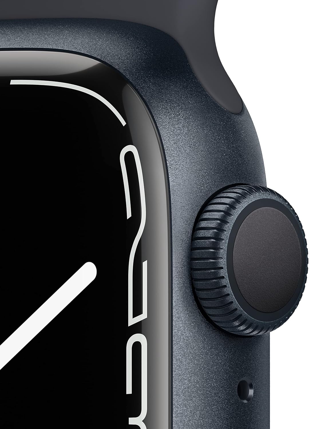 Apple Watch Series 7 (GPS, 41mm) Starlight Aluminum Case with Starlight Sport Band, Regular (Renewed)