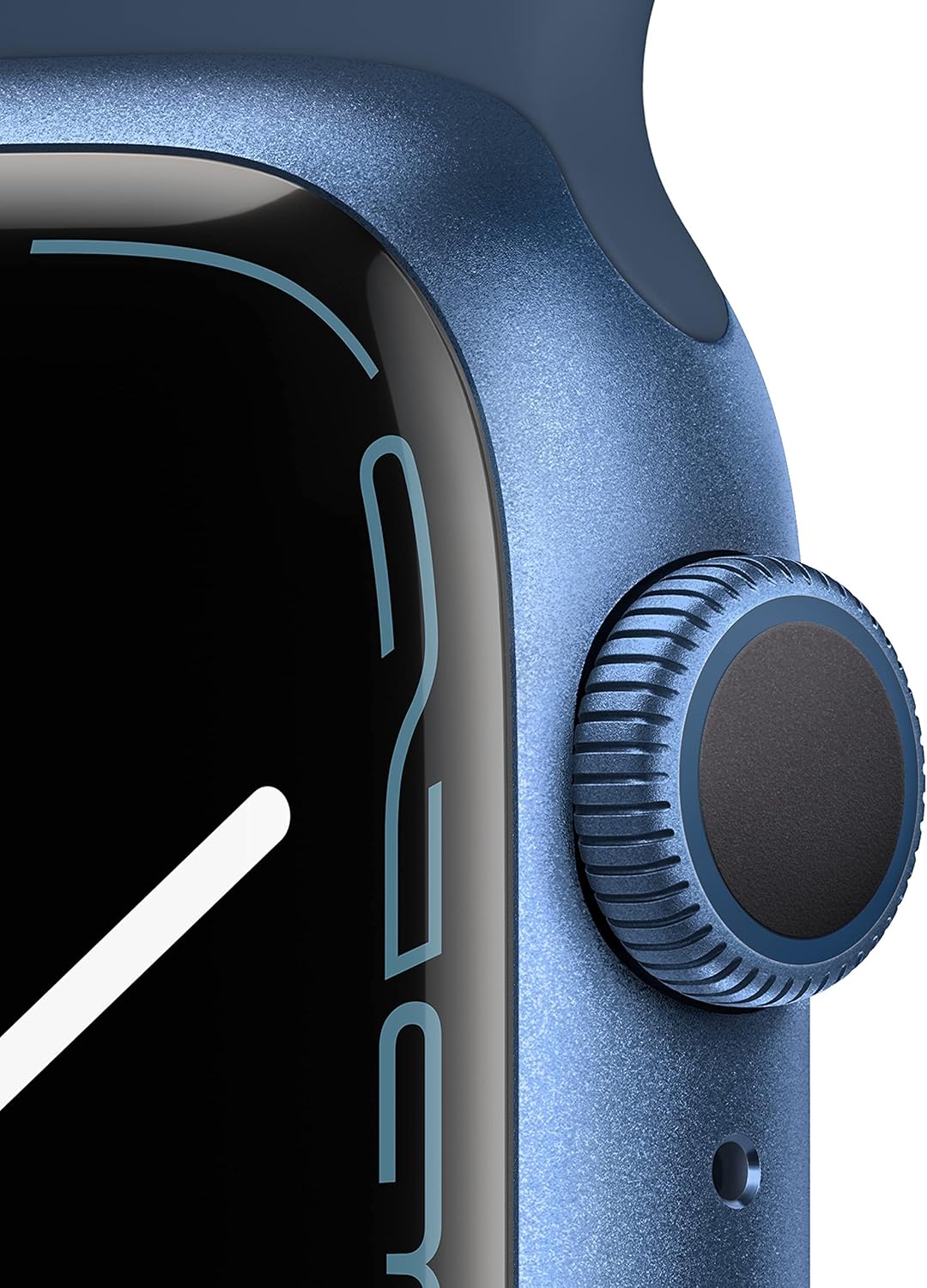 Apple Watch Series 7 (GPS, 41mm) Starlight Aluminum Case with Starlight Sport Band, Regular (Renewed)